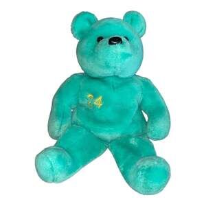 Salvino's Big Bammers 1999 Ken Griffey Jr. #24 Teal Baseball Teddy Bear Plush